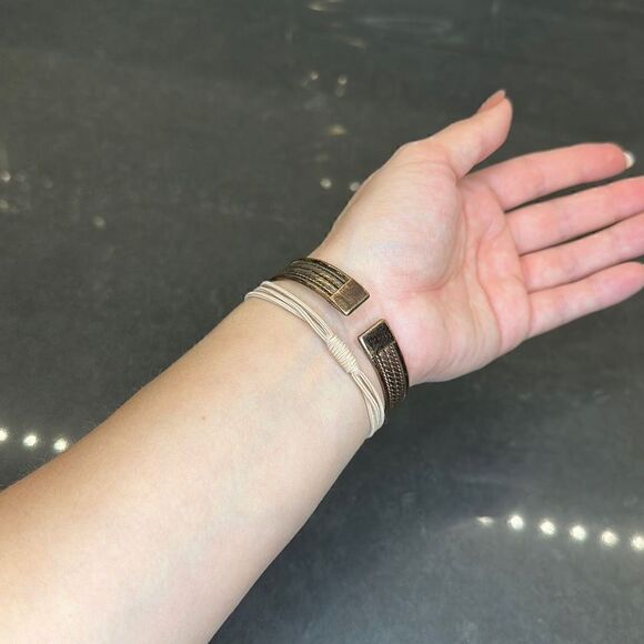 Rose Gold Bracelet Bundle-NWOT - Picture 3 of 11